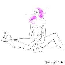 Sexual riding position
