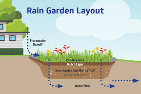 Learn how to create a rain garden in your yard or landscape with this guide from the despite the berms, sometimes heavy rainfall will make your rain garden overflow. Hillsborough County 5 Steps For Creating A Rain Garden