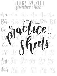 Lettering sheets printable calligraphy practice pads edgy modern. Pin On Hand Lettering