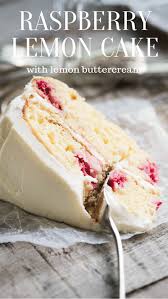Raspberry Lemon Cake Desserts Tea Cakes Recipes Lemon Cake Recipe
