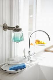 Spotted On Design Sponge A Vintage Soap Dispenser Repurposed As Dishsoap Holder In The Brooklyn Ho Vintage Soap Dispenser Dish Soap Dispenser Dish Soap Holder