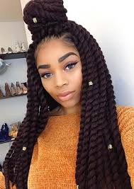 I've enjoyed my havana twist protective style and unexpectedly i found that there are a ton of styles you can do with. 43 Eye Catching Twist Braids Hairstyles For Black Hair Stayglam Twist Braid Hairstyles Havana Twist Braids Twist Braids