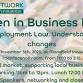 Women in Business Networking – Employment Law Updates event image