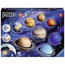 Ravensburger 3 d puzzle in ovp, 3 stück, einmal aufgebaut. Ravensburger 3d Solar System Puzzle By Jr Company