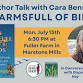 Cara Benson in Conversation with Elspeth Hay: An Armsfull of Birds