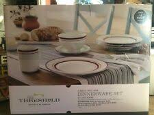 Top 20 target dinner sets. Threshold 16 Piece Wellsbridge Dinnerware Set Mocha For Sale Online Ebay