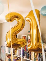 Decoration Ideas For 21st Birthday Party At Home 16 Mylar Number Balloon 3 Colors Diy Home Decor Number Balloons Decor