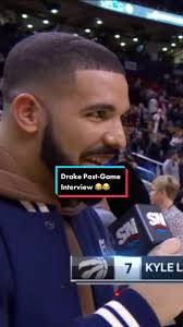 This interview is legendary 😂 #nba #fyp #basketball #drake #sports  #ballislife #bball #hoops #toronto #funny #interview #nbamoments #trending  #viral