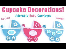 Decorating cupcakes is so super fun, and the decoration will determine the level of oohs and aahs you get when people first see your cupcakes. Baby Shower Ideas Easy Pacifier Baby Cupcakes Parents Youtube