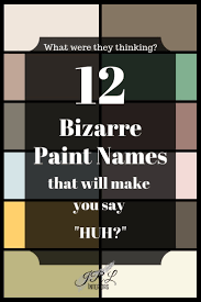Jrl Interiors Weird Paint Names Paint Colors Paint Color Inspiration Food Names