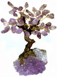Gem Trees Art Amethyst Citrine Hematite Or Multi Gem Tree Love It Crystal Tree Amethyst Rock Beads And Wire