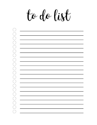 free printable to do list template paper trail design