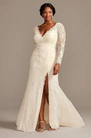 Your wedding dress should be as unique and special as your magical wedding day, now plus size brides can look no further than our designer plus size 6502+. Plus Size Vintage Wedding Dresses Retro Gowns 14w 30w David S Bridal