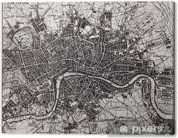 Map of england blue vector map of england with indication of london royalty free international airports in london ley lines deutschland karte | my blog thetawaves :: Leinwandbild Historische Karte Von London England Pixers Wir Leben Um Zu Verandern