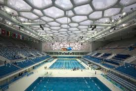 The Watercube National Aquatics Centre Beijing Architecture Schwimmbad Designs Schwimmbader Swimmingpool