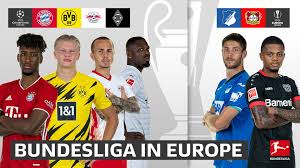 Please read our terms of use. Bundesliga How Have The Bundesliga Clubs Got On In The Uefa Champions League And Europa League In 2020 21