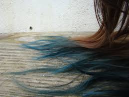 My hair is blue for me. Blue Hair Is Back Oh My Fabric Heart