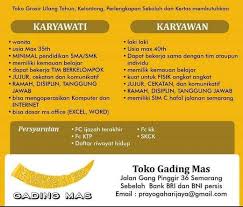 Cara melamar kerja jadi driver gojek. Lowongan Karyawan Karyawati Semarang Indah Pratiwi Di Semarang Kota 30 Sep 2020 Loker Atmago Warga Bantu Warga