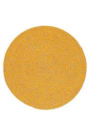 The woven design and natural materials supply rich texture to your table, plus protection for your tabletop. The Home Collection Woven Jute Placemat 38cm In Indian Yellow At Sue Parkinson