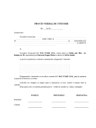 » model de act constitutiv pentru societati comerciale, fundatii; Sanders MatroanÄƒ Planuri Proces Verbal Punere In Functiune Echipamente Euro Nunta Ro