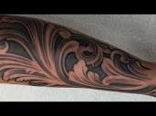 Tattoo Time Lapse - Filigree - YouTube
