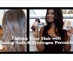 Depending on how dark your hair is, how light you want it, and how much irritation the. Lighten Your Hair With Baking Soda And Hydrogen Peroxide Instructables