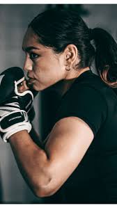 Veronica Mendoza training at FightCraft SJ, in San Jose, Calif.,
