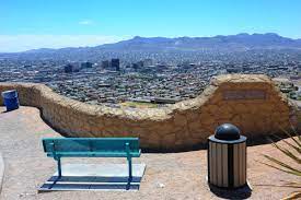 Scenic drive continues to attract visitors to the view of el paso, ciudad juárez and the surrounding chihuahuan desert. Scenic Drive El Paso Texas Digie