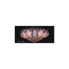 Uzaktan Kumandali Kristal Camli Avize Z040 246 Beyaz Nisan Yuzugu Kristal Avize
