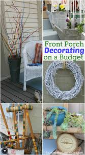 Comforts of home fall front porch 2014. Front Porch Decorating Ideas On A Budget Hoosier Homemade