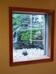 Window frames provide a decorative and protective box around window panes. Ideas For Basement Window Covers Basement Windows Window Well Basement Window Well