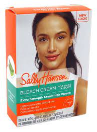 Well, bleaching basically lightens the hair and is an effective way to disguise pigmented facial or body hair that anyone finds unacceptable. Amazon Com Sally Hansen Extra Strength Creme Bleach Complete Kit Facial Treatment Products Beauty
