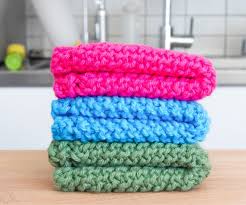 Easy Knit Dishcloth Washcloth 3 Steps With Pictures Instructables