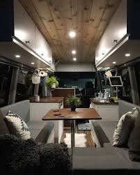 30 Modern Camper Van Remodel Rv Interior Ideas Van Conversion Interior Van Conversion Layout Camper Van Conversion Diy