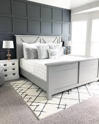 After you see accent wall designs, you'll want one in if you want to really make a statement, skip the mounted headboard in your bedroom and use your wall instead. Accent Wall In The Master Bedroom Ourfauxfarmhouse Com