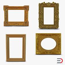 Baroque Picture Frames 3d Models Collection 2 3d Model Ad Frames Picture Baroque Model Frame Picture Frames Photo Frame