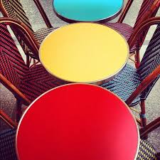 Colorful Cafe Tables Chairs Colorful Cafe Cafe Tables Cool Tables