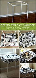 Dog Shames In 2021 Cat Trees Diy Easy Cat Hammock Tutorial Diy Cat Tree