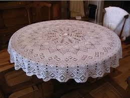 Crochet tablecloths can be simple to make, even though they look complicated. Pin On Diy