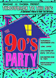 View, download and print 90's party invitation pdf template or form online. 90 S Theme House Party Digital Birthday Invitation 90s Theme Party 90s Party 90s Theme Party Decorations