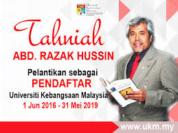 (yang masuk kor kp, ramd dan lain2 dah berzaman lt kol dan kol.). Ucapan Tahniah Pelantikan Sebagai Pendaftar Pengarah Eksekutif Pentadbiran Jabatan Pendaftar
