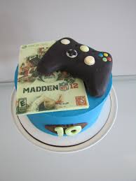 Madden Football Xbox Birthday Cake Football Nfl Xbox Cake Boy Birthday Cake 18th Birthday Cake