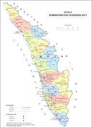 Kerala has a total area of 38,863 sq km and has a population of 33,406,061. Kerala Map