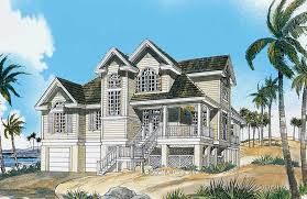 The piers serve as columns for the structure.lifting the pier house plan well above the ground in a beach or coastal region or lowcountry region is wise to prevent possible flood damage. Beach House Plans Elevated Foundation Coastal Home Plans