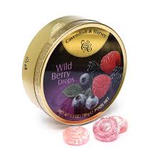 Cavendish & harvey orange candy 5.3oz tin 12/cs. Cavendish Harvey Hard Candy Drops Tins Wild Berry 12 Piece Box Candy Warehouse