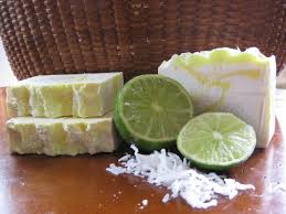 coconut lime verbena soap natural soap