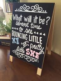 Gender Reveal Sign Baby Shower Chalkboard Sign What Will It Be Almost Time To See A Boun Gender Reveal Signs Baby Gender Reveal Party Gender Reveal Party
