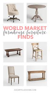 The metal detailing at its corners lends added visual interest to its natural appeal. World Market Farmhouse Furniture Finds A Heart Filled Home Diy Home Decor