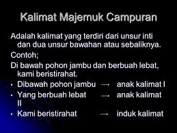 Kalimat majemuk berbeda dengan kalimat tunggal, dalam kalimat ini anda akan menemukan kata penghubung. Unsur Unsur Kalimat Pola Kalimat Dasar Dan Majemuk Kelompok Ppt Download