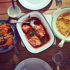 Jamie 15 Minute Meal White Fish Tagine Carrot Coriander Clementine Salad Glutenfr 15 Minute Meals Jamie S 15 Minute Meals Jamie Oliver 15 Minute Meals